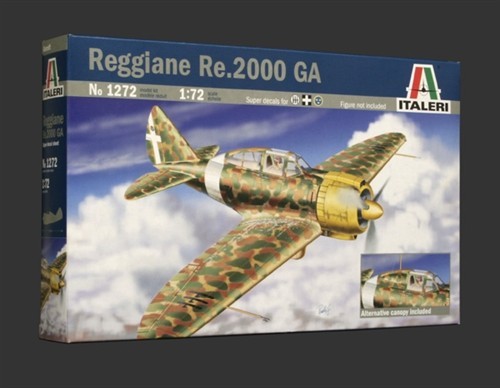 ✅ REGGIANE RE.2000 GA ITALERI 1272 - Maßstab 1:72 Zweiter Weltkrieg - Bild 8 von 8