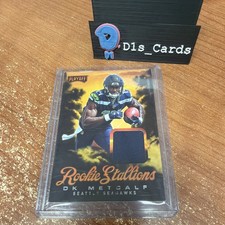 2019 Panini Playoff Metcalf Rookie Stallions Jersey Rookie Player Worn Seahawks