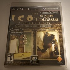 Sony The Ico & Shadow of the Colossus Collection PS3 Complete Manual 3D NTSC-U/C