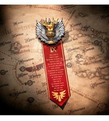 Starforged 40K Blood Angels Purity Seal Sanguinius Blood Blessing Seal Badge
