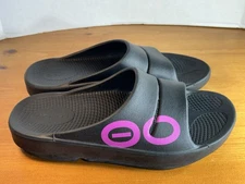 Oofos OOahh Slide Sandals Womens Size 7 Recovery Slip On  - PERFECT - Fast Ship