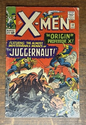 Marvel Comics X-Men #12 July 1965 The Origin Of Professor X