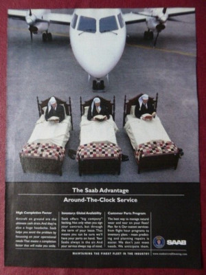 5/2003 PUB FLUGZEUG SAAB 340 TURBOPROP FLUGZEUG LEASING ORIGINAL ANZEIGE