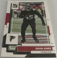 2022 Donruss Football Deion Jones Atlanta Falcons base card #231
