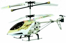 SH 6023-1 faucon X-Ray 3CH Mini Métal RC Helicopter Gyro