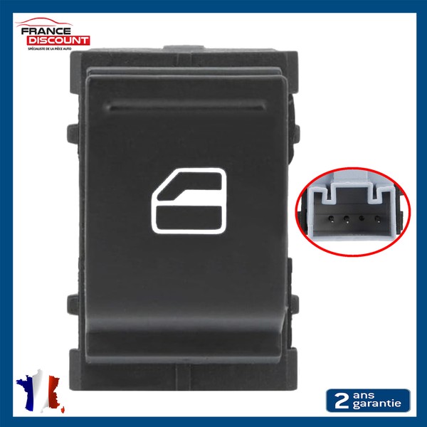 Schalter FüR Fensterheber Vorne Rechts RüCkseite FüR Fabia II Superb 5J0959855-image