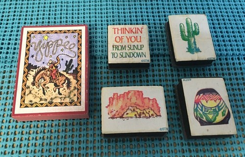 Choose Rubber/Foam STAMPS ~ "J" (1), EUC Box (4), Western (5), INK (4), 32 Foam - Picture 21 of 38