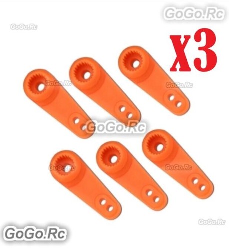 3 Set Tarot Plastic Fragile Servo Arm For Align DS410M 416M 430M 450M Emax9256