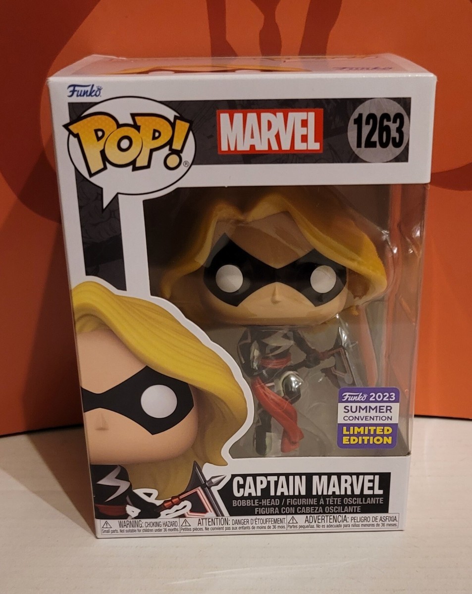 Marvel #1263 Funko POP! Captain Marvel (SDCC/Summer)