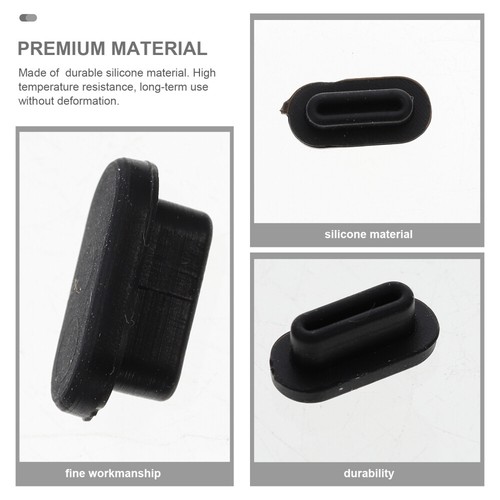 5 Sets Notebook Dust Plug Computers Port Silicone Cover for Laptop - 第 3/12 張圖片