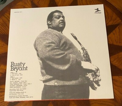 Rusty Bryant Fire Eater LP レコード Prestige Rusty Bryant / Fire Eater (LP), Prestige | 中古レコード通販 大阪