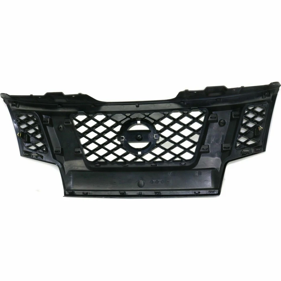 Front Grille Gray With Painted Silver Molding fits 2009 2011 Nissan Xterra - Image 2 of 2