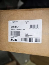 HOFFMAN A20H16ALP 20X16X6 STEEL Gray Wall Mount Box Enclosure NEMA 