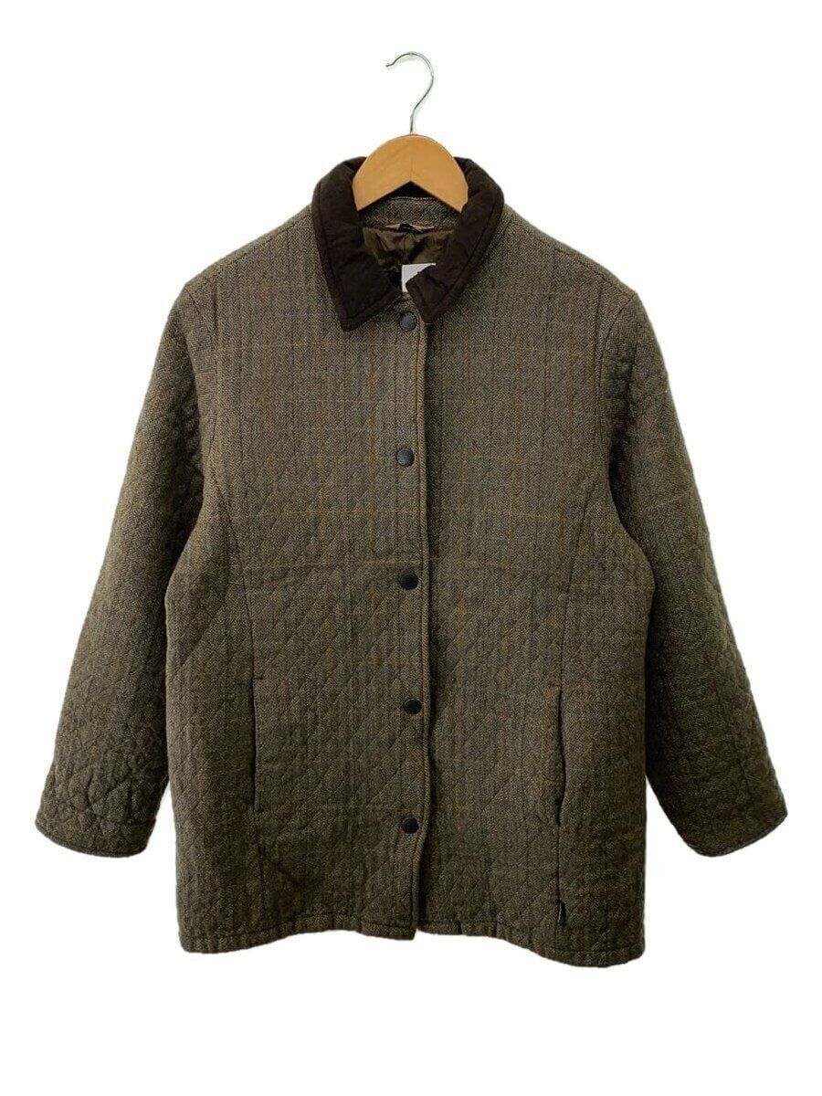 Barbour Other Tailored Tweed Jacket 46 Wool Brown Used