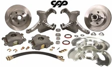 71-72 CHEVY C10 GMC TRUCK 12" DISC BRAKE 5 LUG KIT WITH 2.5" DROP SPINDLE