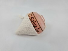 El Salvador Trompo de Madera con pita hand made Wood Spinning Pintura Artesanal