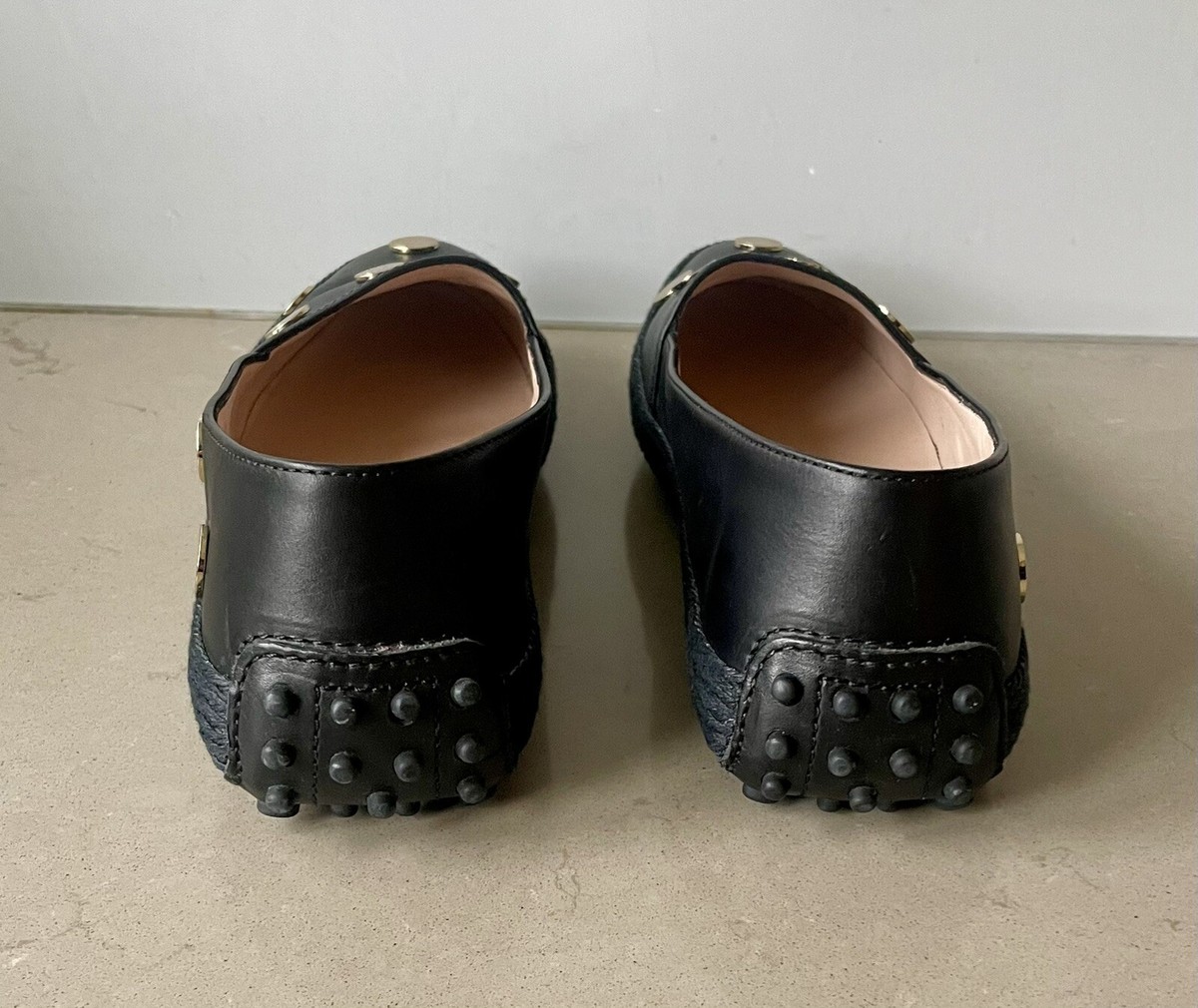 cq36 TOD'S ハイヒール パイソン レザー スカイブルー EU 36.5