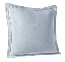 JCP KING CHARLES  EURO PILLOW SHAM COVER 26" X 26"  BLUE NEW