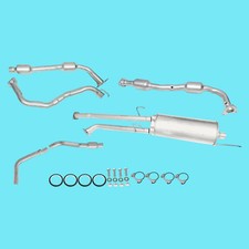 Complete Exhaust 2007-2009 Toyota Tundra 5.7L 145.7" Wheelbase