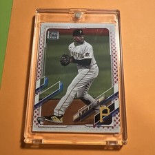 Nice 2021 Topps Series SP Ke’Bryan Hayes Rookie Independence Day Parallel #d /76