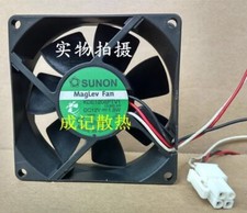 SUNON KDE1208PTV1 8025 DC12V 1.8W 80 80 25MM 3-Pin Inverter Cooling Fan