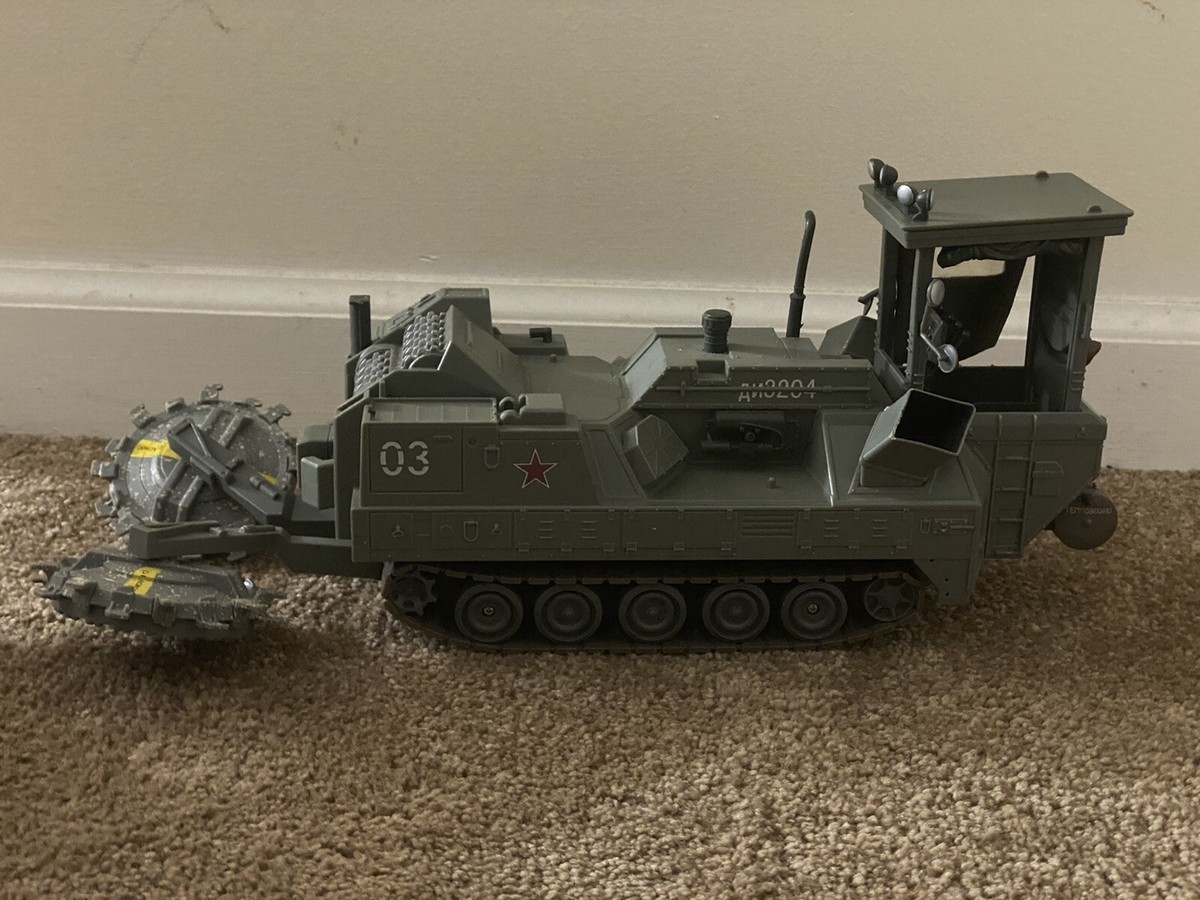 INDIANA JONES Vehicle Jungle Cutter Crystal Skull Hasbro GI JOE