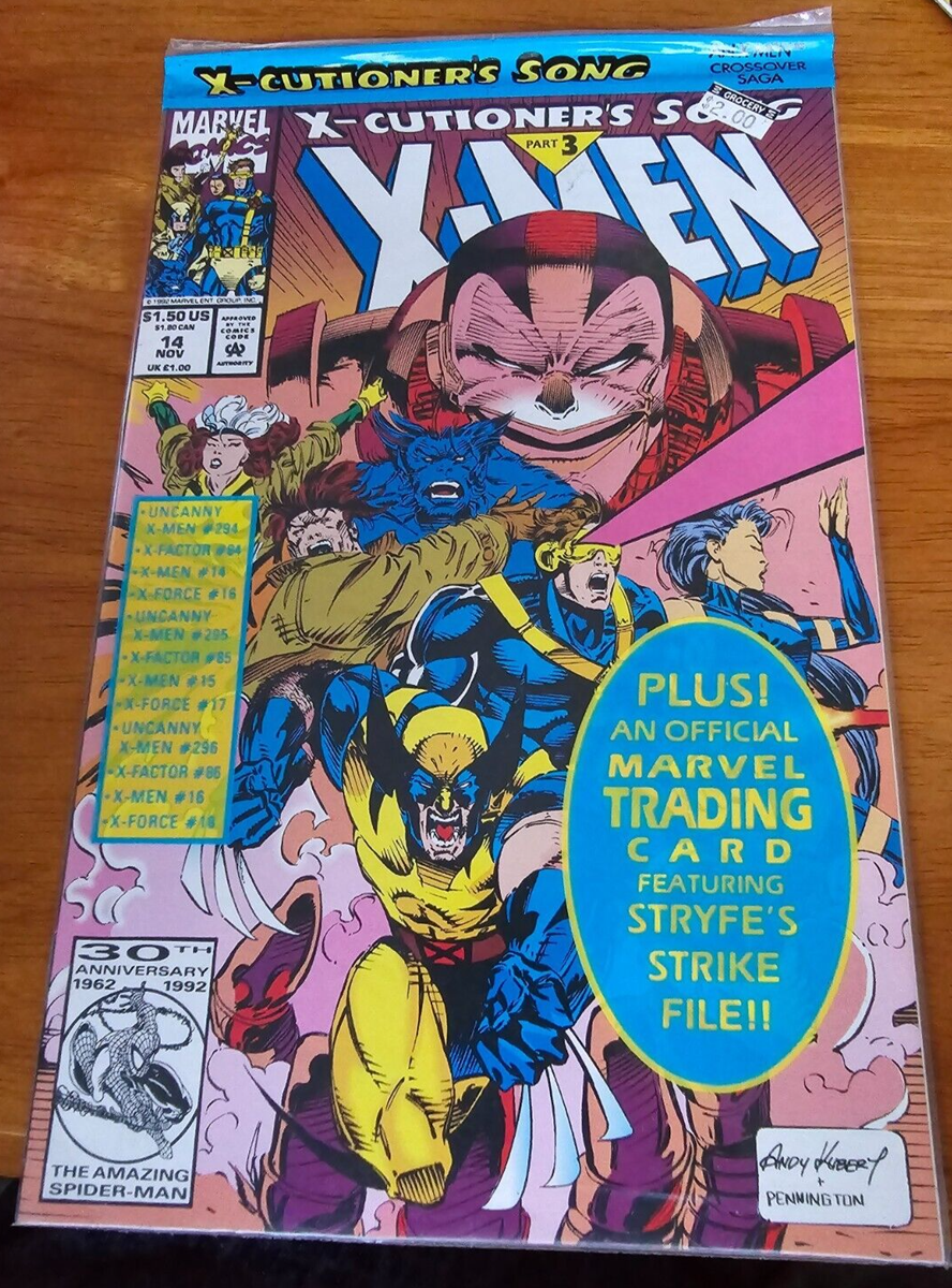 MARVEL アメコミ 14冊セット X-MEN #14 Marvel Comics NOVEMBER 1992 | eBay