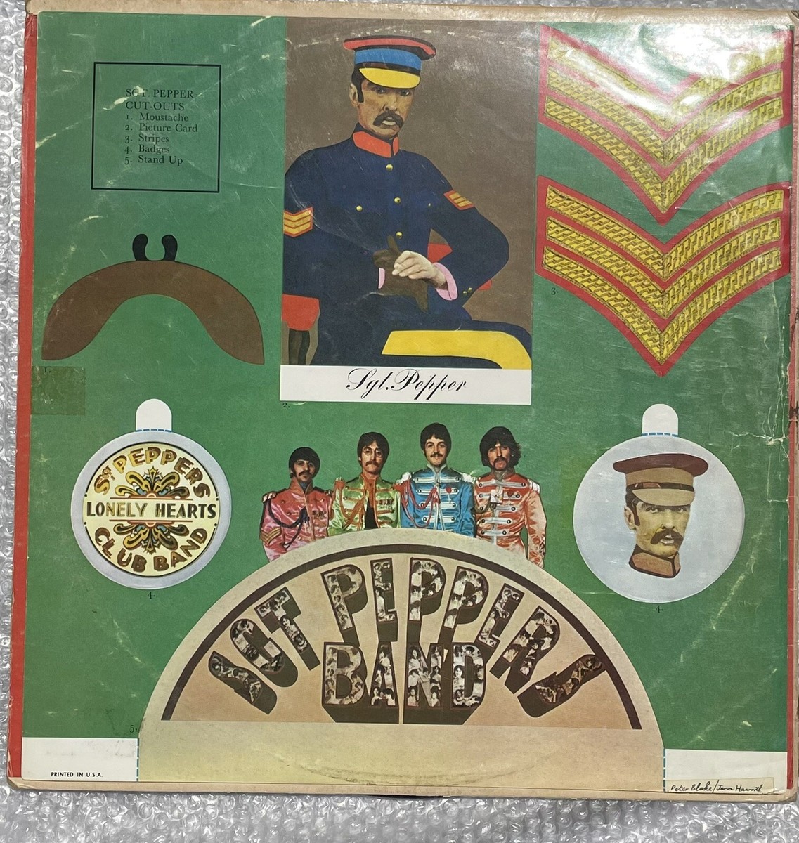 The Beatles sgt peppers lonely hearts club band vinyl 1st