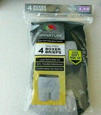 New Boys Fruit of the Loom Signature 4 pack Boxer Briefs Underwear SIZE 6-8