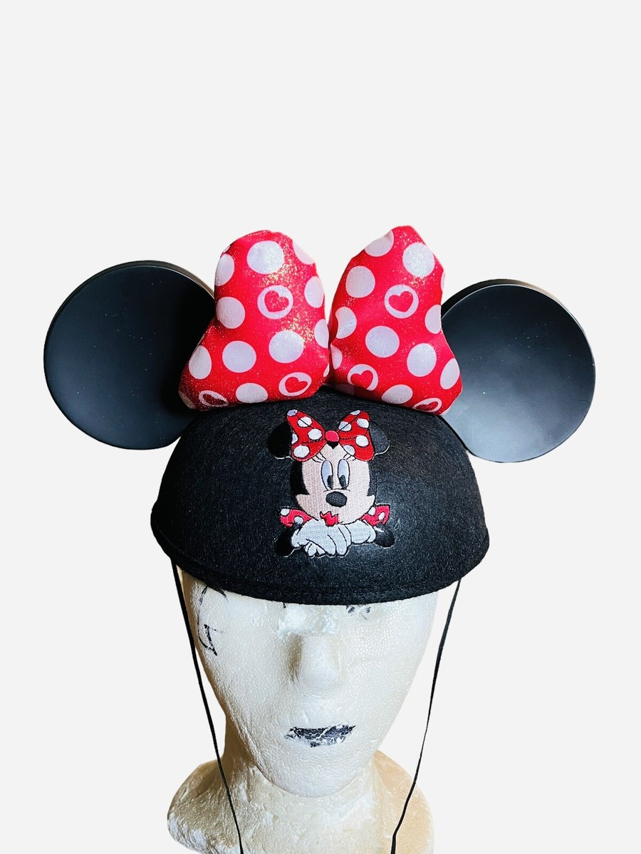Adult Minnie Mouse ears hat like new Disney Parks Minnie Mouse Baseball Ear Cap Hat for Adults  main image 3