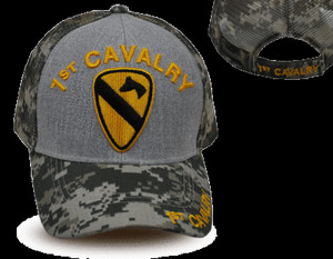 U.S. Army 1st Infantry Division Stonewashed Baseball Cap – Big Red One, Adjustable - View #2