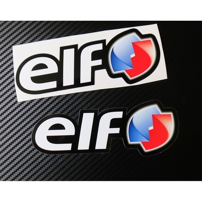 ELF oil motorcycle decals custom graphics stickers x 2 pieces medium | eBay