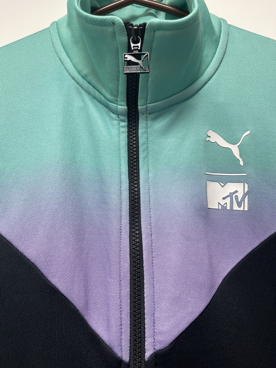 Puma X MTV MCS Track Zip Jacket - Retro 80s Track '87 Adult Puma X MTV MCS Track Zip Jacket - Retro 80s Track '87 Adult