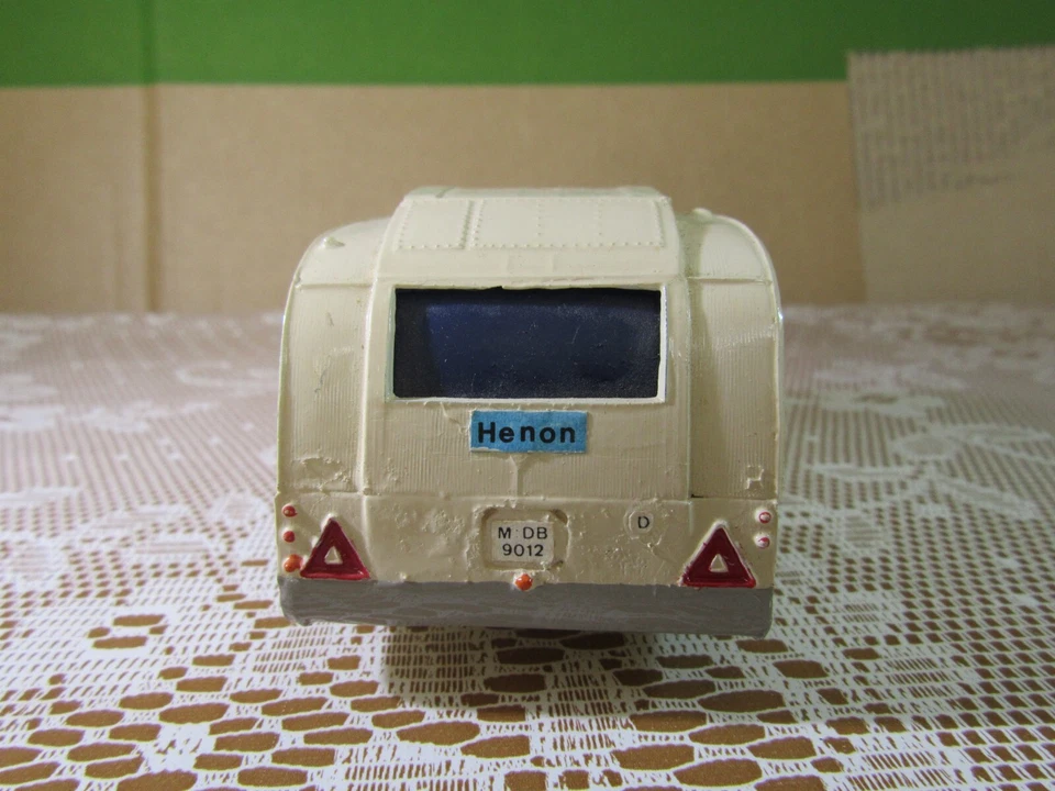 706Y Norev 21 & 99 France Mercedes 250 + Caravane Henon EH 56.220 Repeint 1:43 - Photo 4/4