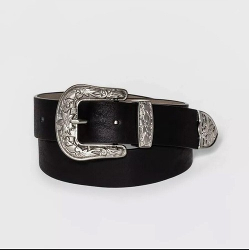 Mossimo Supply Western Belt Black 