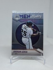 2022 PANINI MOSAIC BASEBALL MM-12 ANDRUW JONES BRAVES MEN OF MASTERY C7B