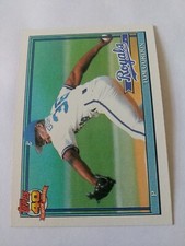 1991 Topps Kansas City Royals Baseball Card #248 Tom Gordon
