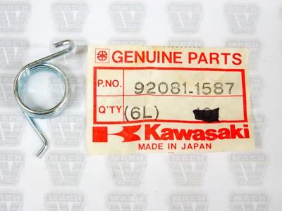 Kawasaki NOS NEW 92081-1587 Front Right Step Spring EN VN ZG ZN ZX