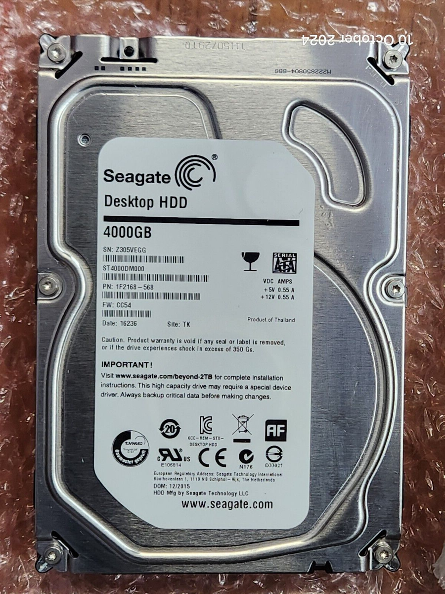 Seagate 4TB 3.5