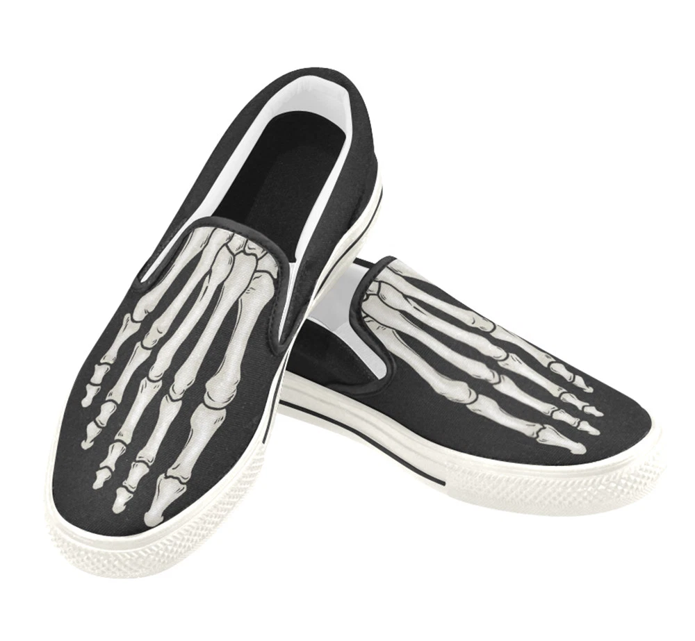 Skeleton slip on best sale shoes