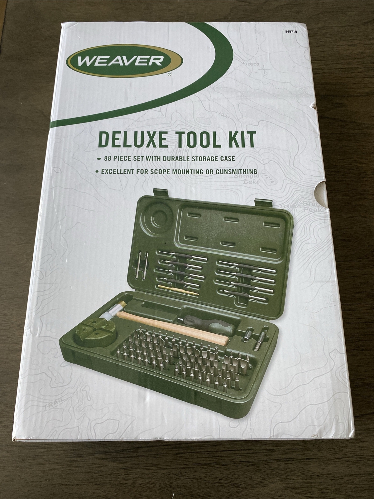 Weaver Deluxe 88Piece Gunsmithing Tool Kit 849719 742756966888 eBay