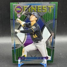 Hoy Park ROOKIE CARD 2022 Topps Finest Flashback RC #44 Pirates. rookie card picture