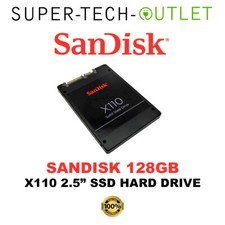 Sandisk X110 128GB SSD Solid State Hard Drive 2.5" SATA 6Gbps 7mm PC Laptop Disk