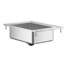 Regency 10" x 14" x 5" 16-Gauge Stainless Steel One Compartment Drop-In Sink