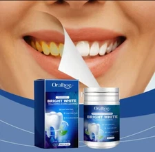 Teeth Whitening Powder-Natural Breath Freshener, Deep Cleaning. Remove Stains
