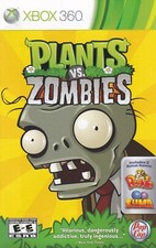 XBOX 360 Replacement Instruction Manual ONLY for PLANTS VS ZOMBIES