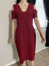 Express dress Sise 14 Wine Color