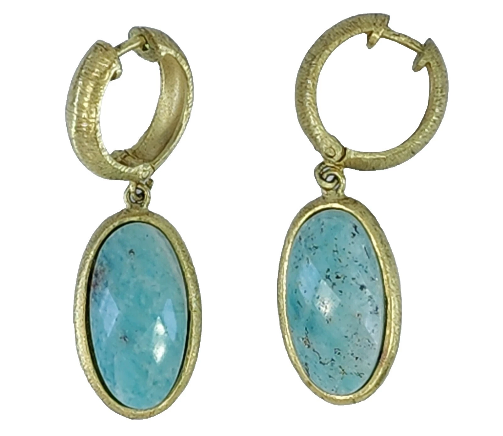 Joyería de moda de jaspe relleno de oro amarillo