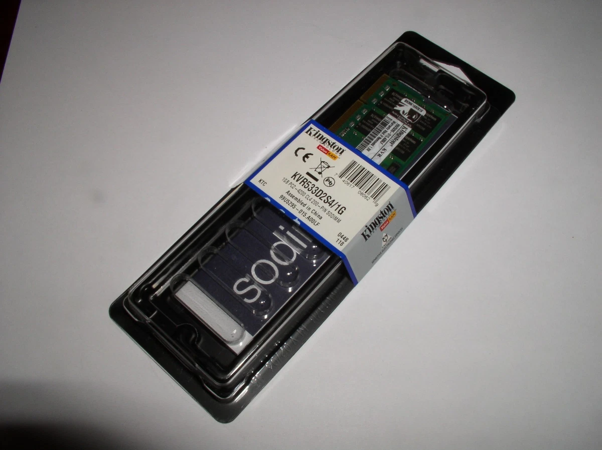 Kingston PC2-4200 DDR2-533 Memory (RAM 1 GB 200 for sale | eBay