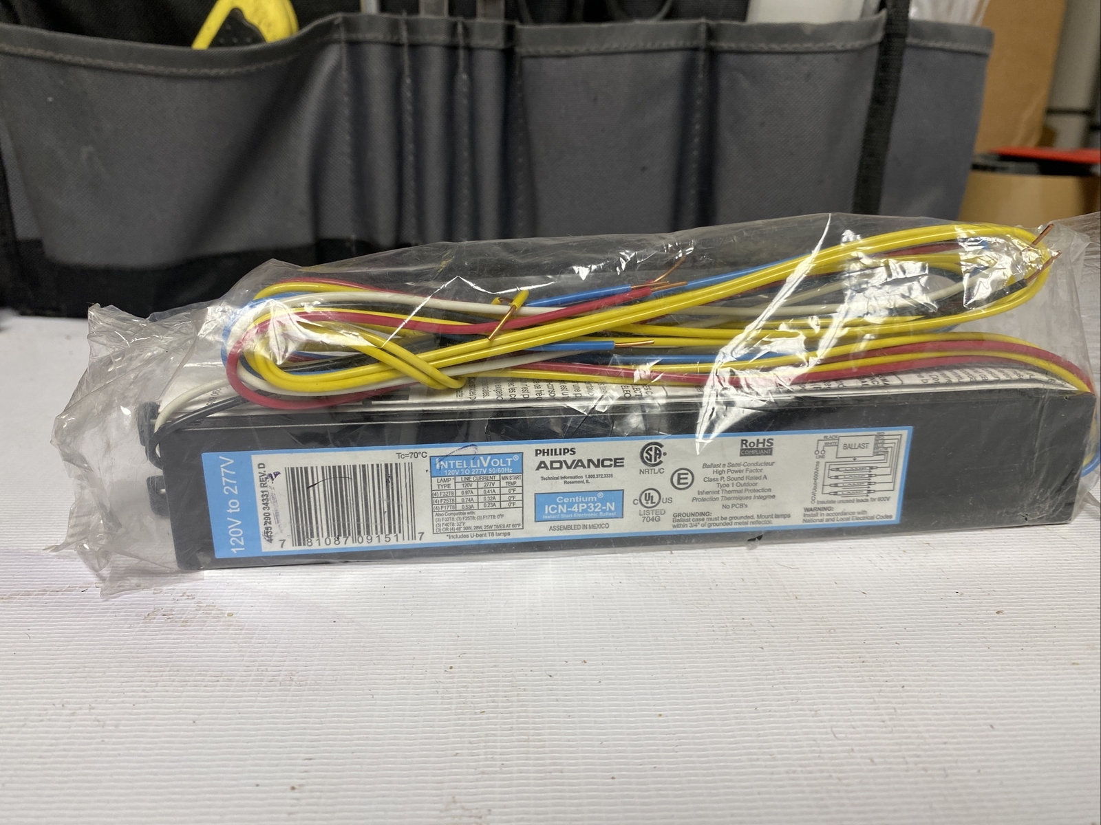 Philips Advance ICN4P32N Fluorescent Electronic Ballast 120277V eBay